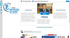 Desktop Screenshot of drfernandoprado.com.br